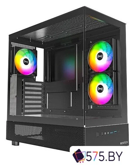 Корпус Montech XR (черный) в магазине 575.by