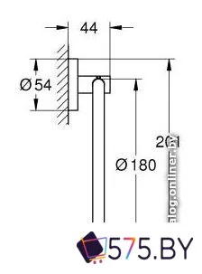 Держатель для полотенца Grohe Grohe 40365AL1 в магазине 575.by