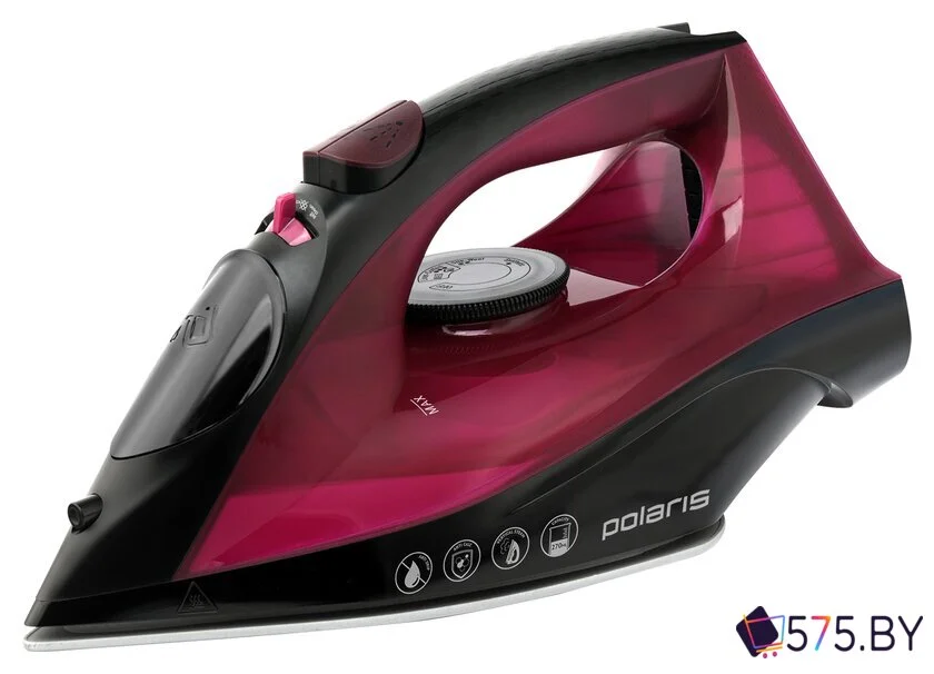 Утюг Polaris PIR 2430K (фуксия) в магазине 575.by