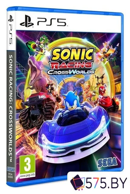 Игры для приставок PlayStation 5 Sonic Racing: CrossWorlds в магазине 575.by
