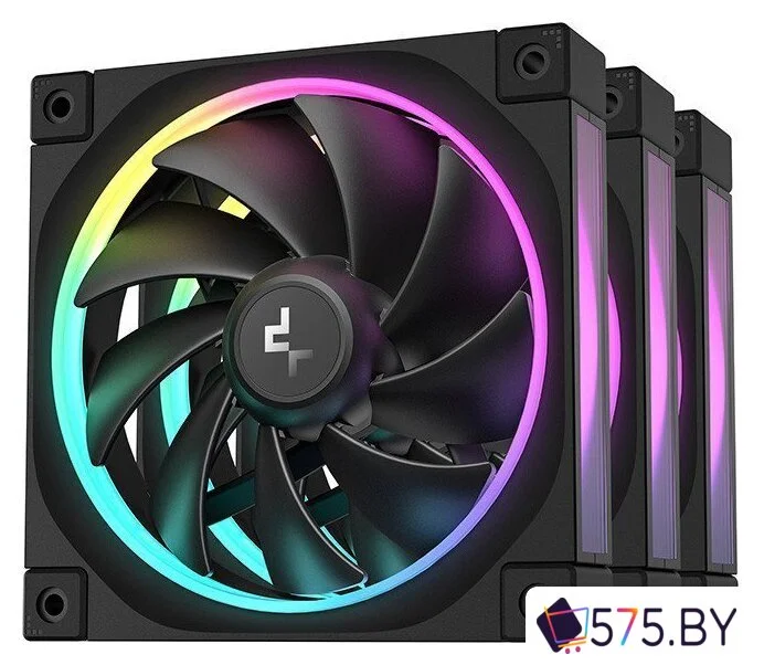 Комплект вентиляторов для корпуса DeepCool FL12-3 IN 1 R-FL12-BKAPN3-G в магазине 575.by