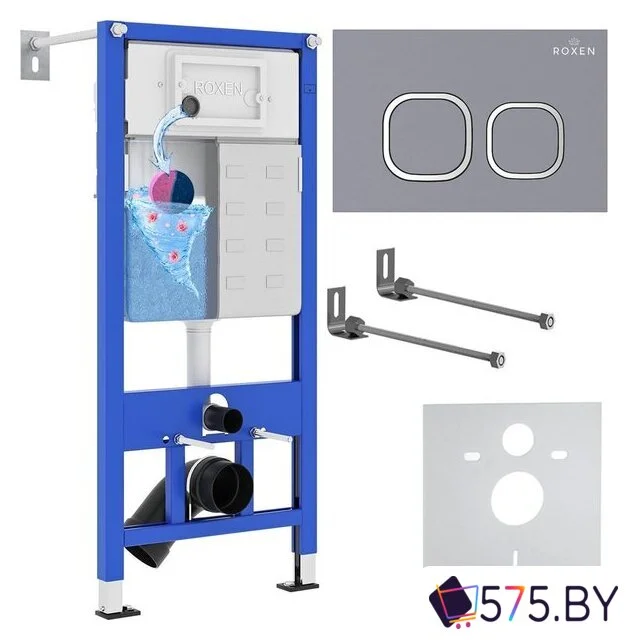 Инсталляция для унитаза Roxen StounFix Dual Fresh 966326 в магазине 575.by