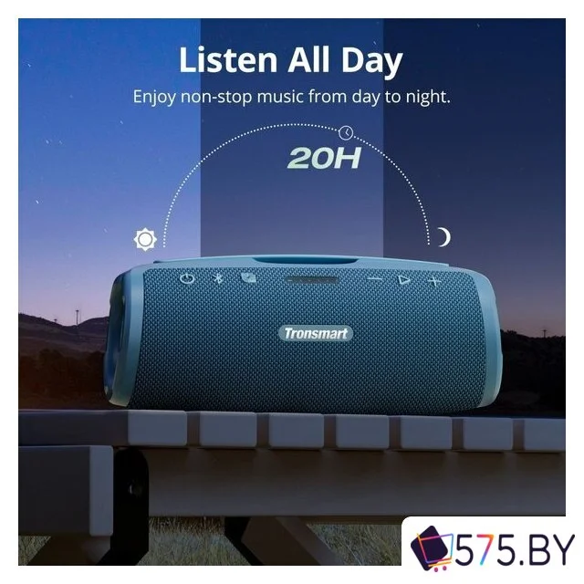 Беспроводная колонка Tronsmart Mirtune S100 (синий) в магазине 575.by