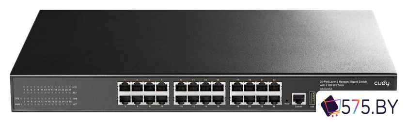 Управляемый коммутатор 3-го уровня Cudy GS5024S4 1.0 в магазине 575.by
