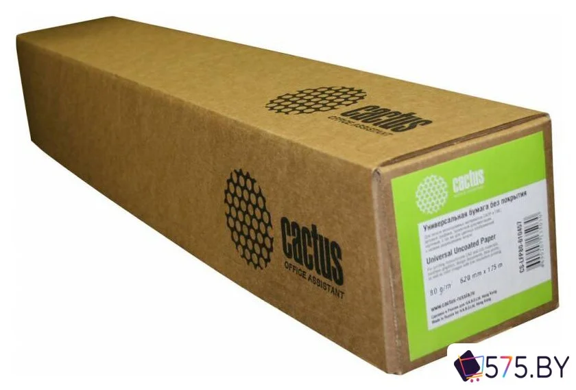 Офисная бумага CACTUS для струйной печати, A0 (80 г/м2) [CS-LFP80-914457] в магазине 575.by