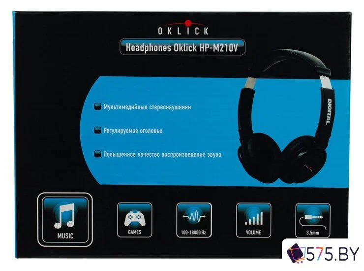Наушники Оклик HP-M211V в магазине 575.by