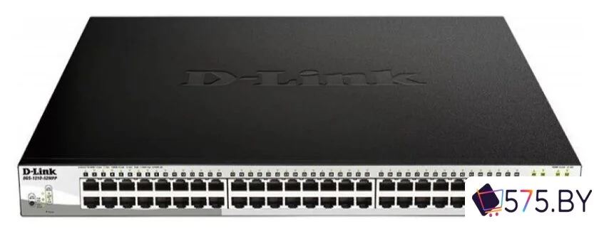 Настраиваемый коммутатор D-Link DGS-1210-52MPP/E2A в магазине 575.by