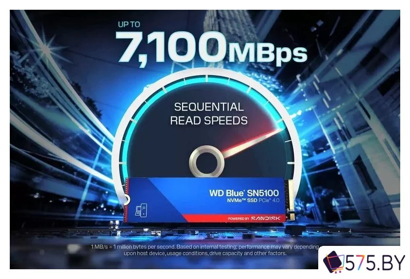 SSD WD Blue SN5100 500GB WDS500G5B0E в магазине 575.by