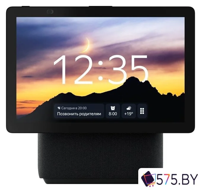 Колонка с умным дисплеем Яндекс Станция Дуо Макс (черный) в магазине 575.by