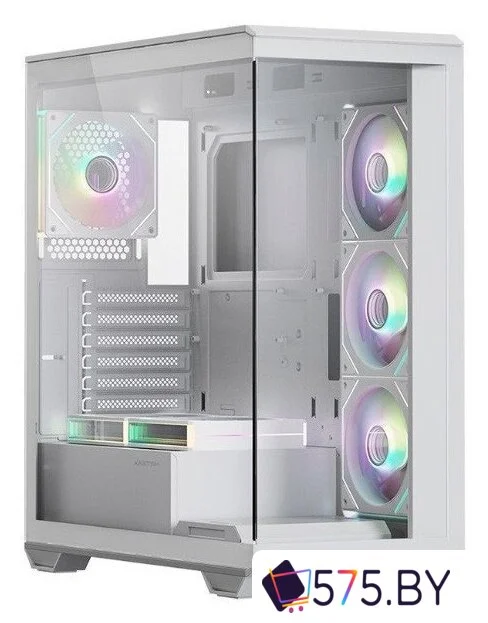 Корпус XASTRA Q600 6ARGB-C10 (белый) в магазине 575.by