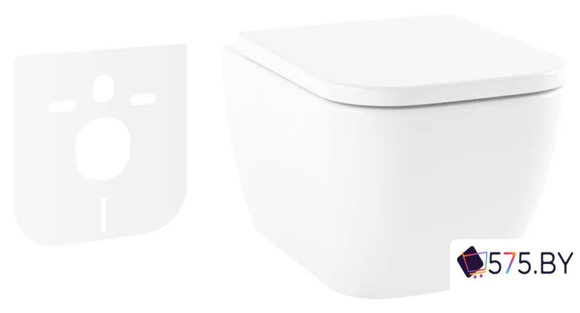 Унитаз подвесной Lavinia Boho One Rimless 21010004 (чаша, пневмокрышка, шум-я) в магазине 575.by