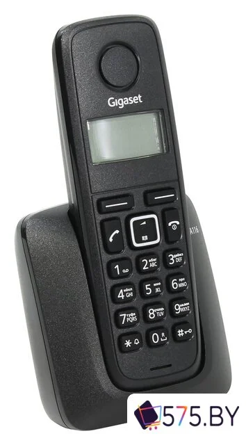 Радиотелефон Gigaset A116 (черный) в магазине 575.by