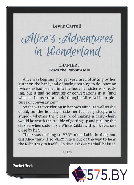 Электронная книга PocketBook 743K3 InkPad Color 3 (черный/серебристый) в магазине 575.by