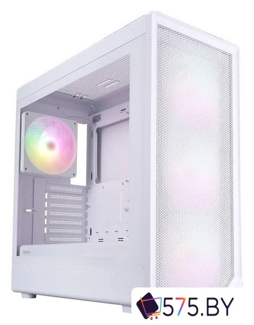 Корпус 1stPlayer AU8 ARGB AU8-WH-4FE7-14-W (белый) в магазине 575.by