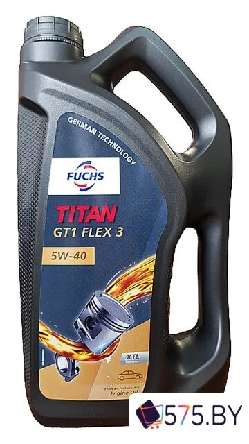 Моторное масло Fuchs Titan GT1 Flex 3 5W-40 5л в магазине 575.by