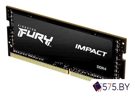 Оперативная память Kingston FURY Impact 32GB DDR4 SODIMM PC4-25600 KF432S20IB/32 в магазине 575.by