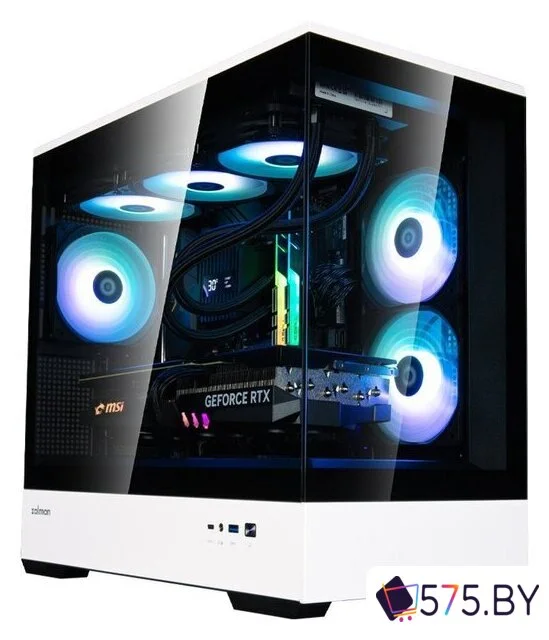 Корпус Zalman P30 (черный/белый) в магазине 575.by
