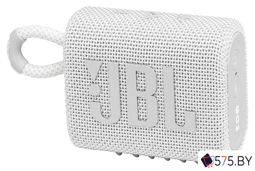 Беспроводная колонка JBL Go 3 (белый) в магазине 575.by