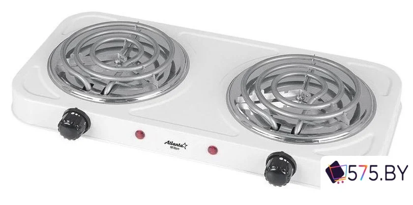 Настольная плита Atlanta ATH-1737 (белый) в магазине 575.by