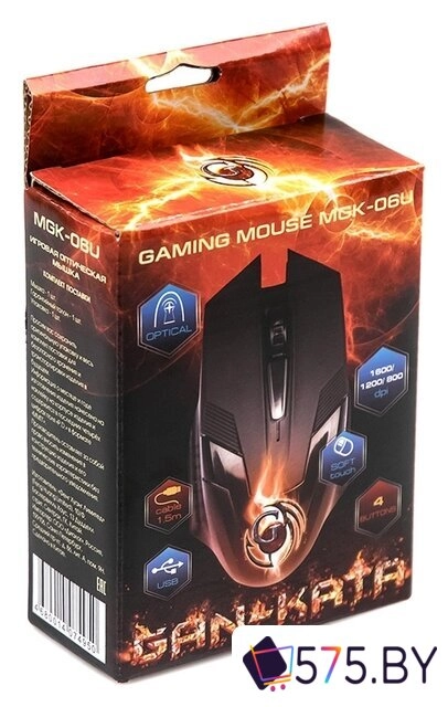 Игровая мышь Dialog Gan-Kata MGK-06U в магазине 575.by