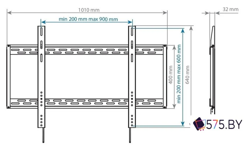Кронштейн для телевизора Arm Media PT-100 в магазине 575.by