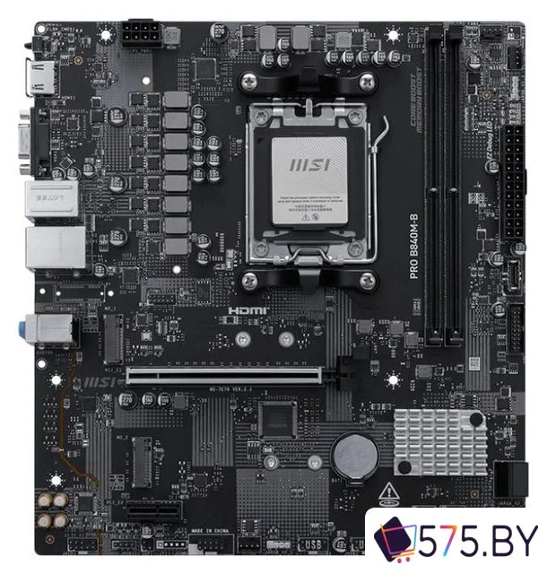 Материнская плата MSI Pro B840M-B в магазине 575.by