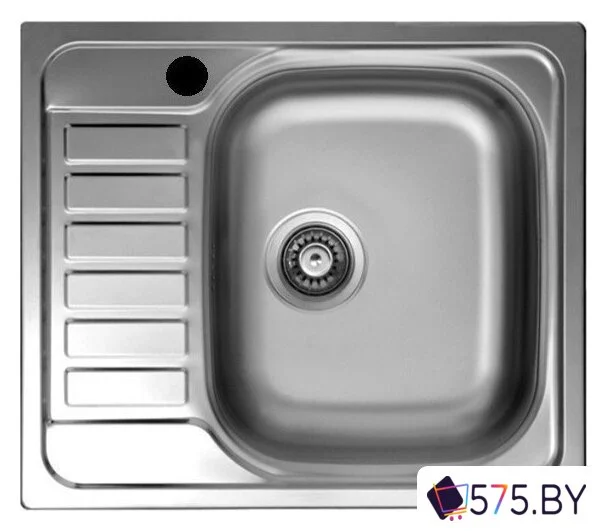 Кухонная мойка Kromevye EC 196 D R (чаша справа) в магазине 575.by