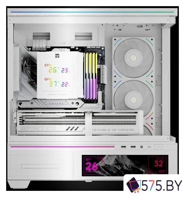 Кулер для процессора Thermalright Royal Knight 120 Digital (белый) в магазине 575.by