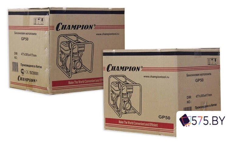 Мотопомпа Champion GP50 в магазине 575.by