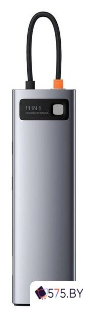 Док-станция Baseus Metal Gleam Series 11-in-1 Multifunctional HUB Type-C Hub Docking Station CAHUB-CT0G в магазине 575.by
