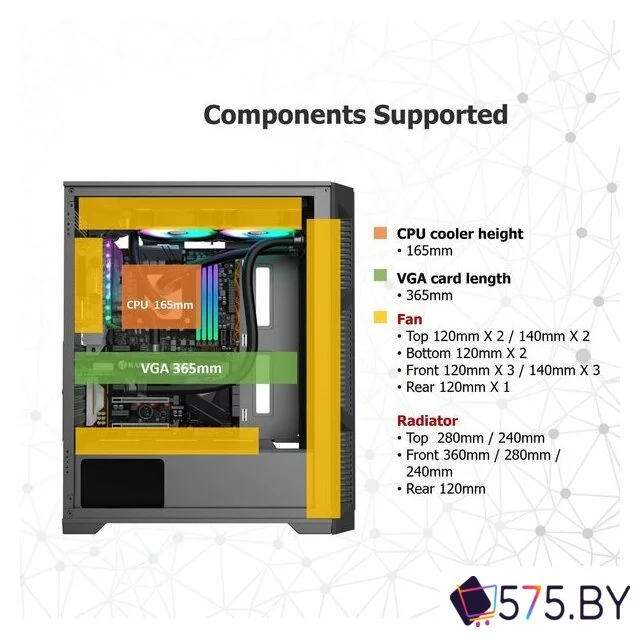 Корпус Raijintek Arcadia III в магазине 575.by