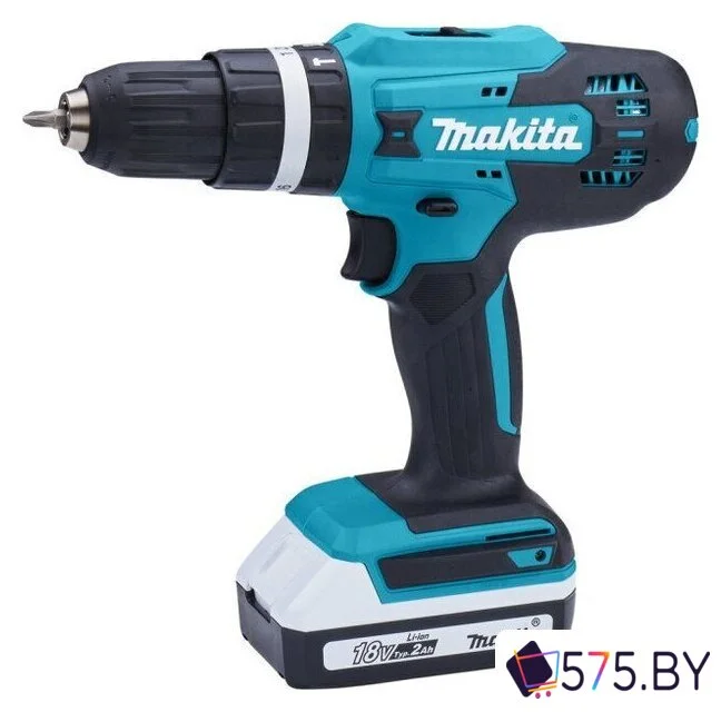 Ударная дрель-шуруповерт Makita HP488D006 (с 2-мя АКБ, кейс) в магазине 575.by