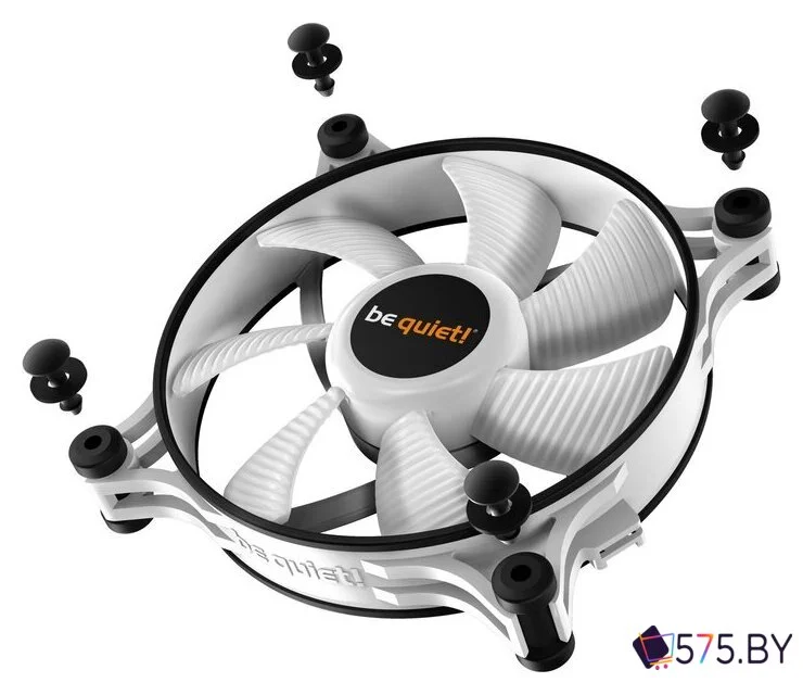 Вентилятор для корпуса be quiet! Shadow Wings 2 120mm White BL088 в магазине 575.by