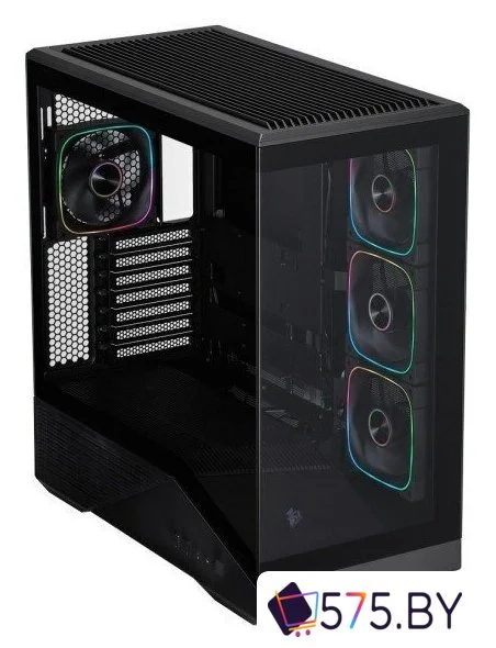 Корпус 1stPlayer GM7 ARGB GM7-BK-3FN7R-1FN7 (черный) в магазине 575.by