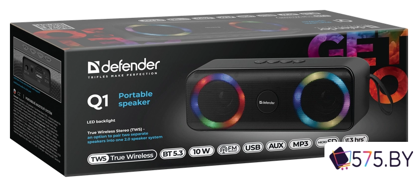 Беспроводная колонка Defender Q1 в магазине 575.by