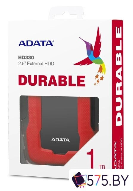 Внешний накопитель ADATA HD330 AHD330-2TU31-CRD 2TB (красный) в магазине 575.by