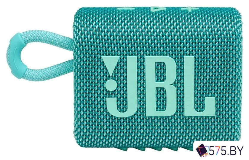 Беспроводная колонка JBL Go 3 (бирюзовый) в магазине 575.by