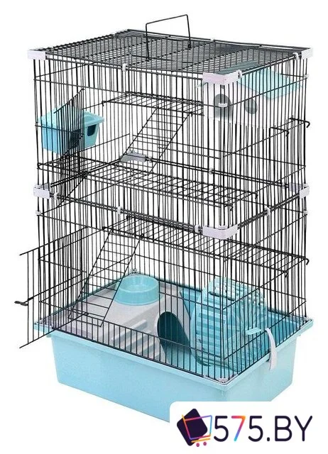 Клетка ЕСО Рикки 43112бирюз-черн в магазине 575.by
