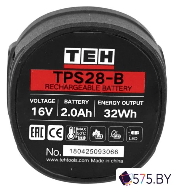 Аккумулятор TEH TPS28-B (16В/2 Ah) в магазине 575.by