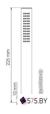 Душевая лейка Wasserkraft A137 в магазине 575.by