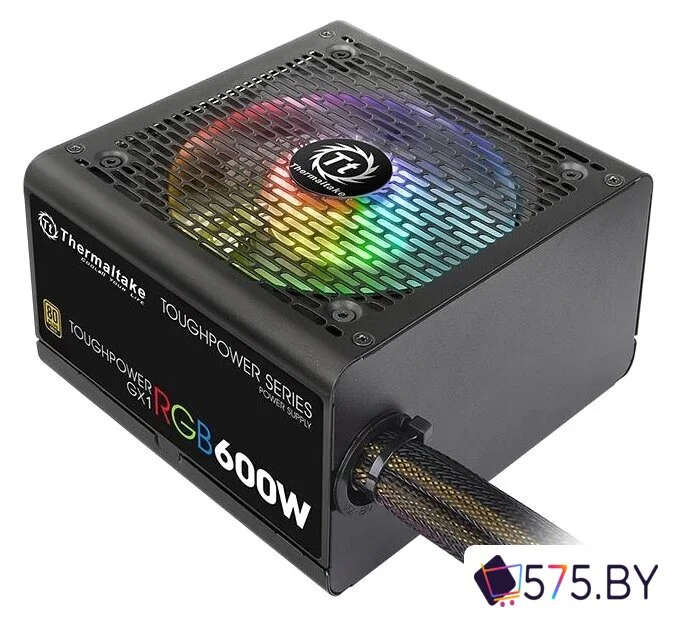 Блок питания Thermaltake Toughpower GX1 RGB 600W Gold TP-600AH2NKG в магазине 575.by