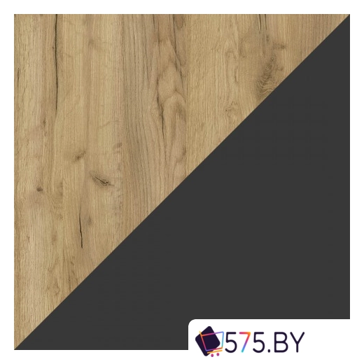 Тумба Интерлиния Loft LT-Т55 (дуб золотистый-антрацит) в магазине 575.by