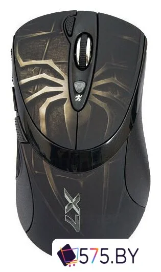 Игровая мышь A4Tech XL-747H (черный/коричневый) в магазине 575.by