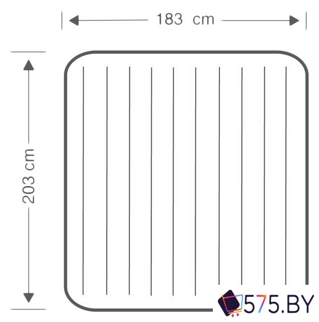 Надувной матрас Intex 64755 в магазине 575.by