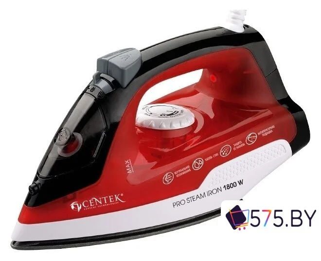 Утюг CENTEK CT-2347 (красный) в магазине 575.by
