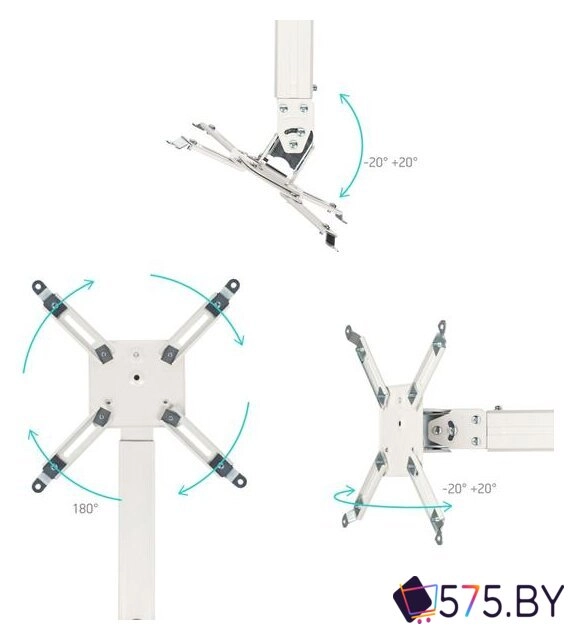 Кронштейн для проектора Onkron K5A (белый) в магазине 575.by