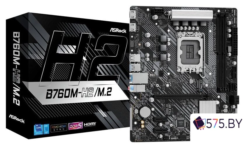Материнская плата ASRock B760M-H2/M.2 в магазине 575.by