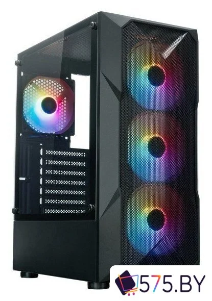 Корпус XASTRA A304 4FRGB (черный) в магазине 575.by
