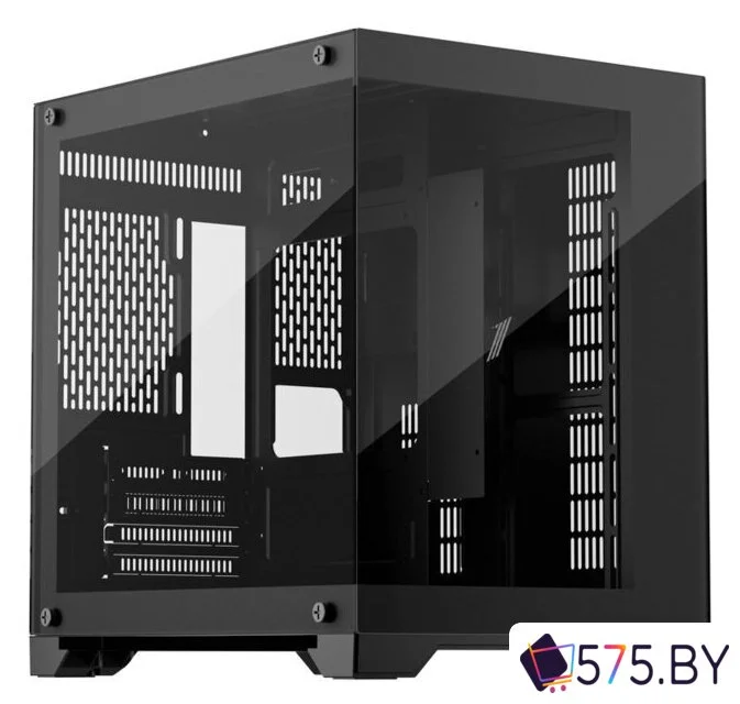 Корпус 1stPlayer MV5-TRANSPARENT (черный) в магазине 575.by