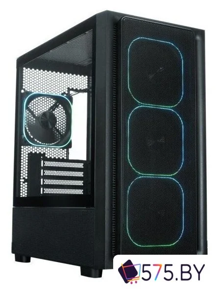 Корпус XASTRA A411M 4ARGB-FG (черный) в магазине 575.by